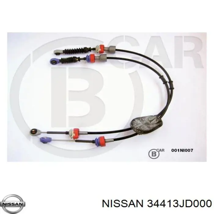 Linka dźwigni zmiany biegów podwójna Nissan/Infiniti 34413JD000 cena, od 112,45 USD