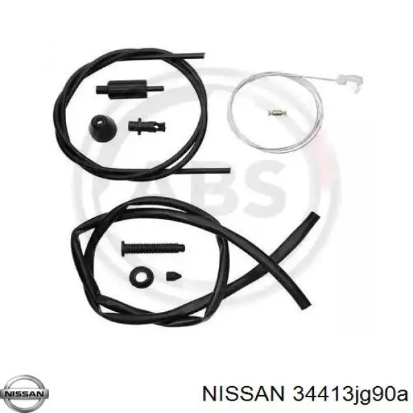34413JG90A Nissan/Infiniti Linka dźwigni zmiany biegów podwójna
