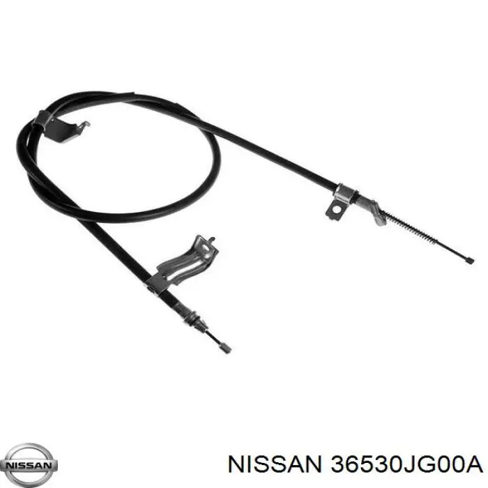 36530JG00A Nissan/Infiniti Linka hamulca ręcznego tylna prawa