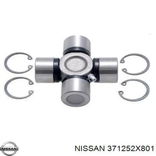Krzyżak wału Carnada przedniego Nissan/Infiniti 371252X801 cena, od 27,38 USD