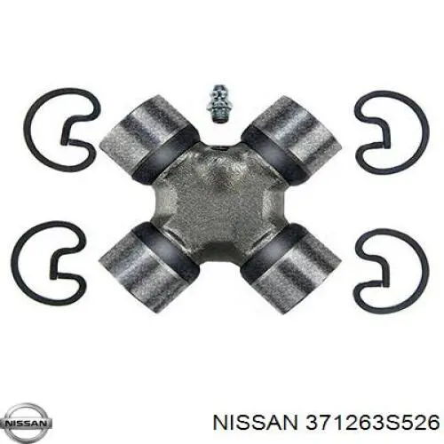 Do koszyka 371263S526 Nissan/Infiniti Krzyżak wału Cardana tylnego