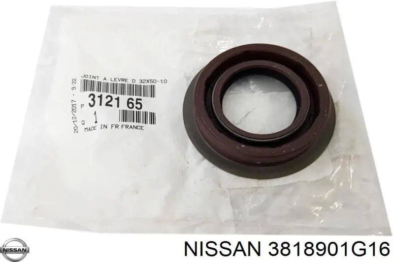 Uszczelniacz końcówki reduktora mostu przedniego Nissan/Infiniti 3818901G16 cena, od 9,65 USD