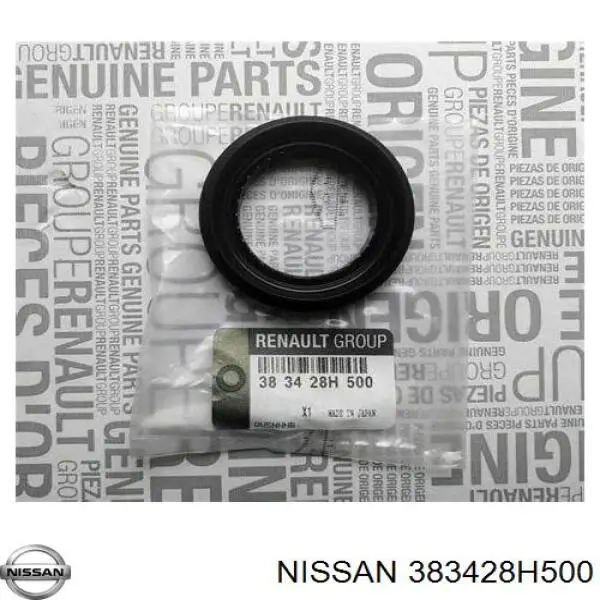 383428H500 Nissan/Infiniti Uszczelniacz półosi lewej mostu przedniego