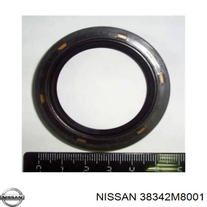 38342M8001 Nissan/Infiniti Uszczelniacz półosi lewej mostu przedniego
