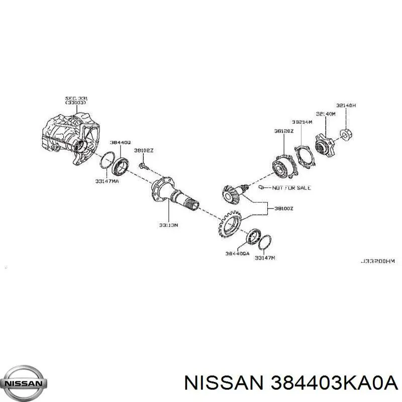 384403KA0A Nissan/Infiniti 