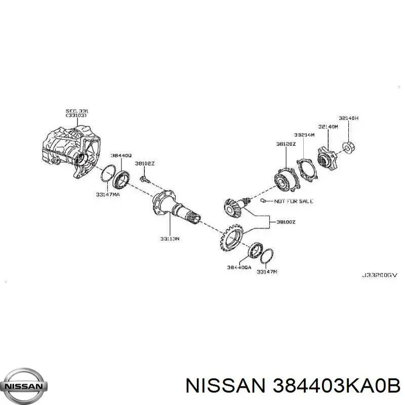 384403KA0B Nissan/Infiniti 
