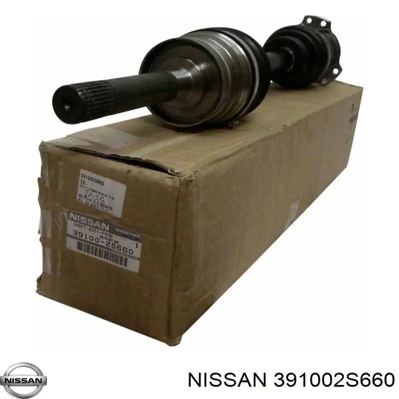 Do koszyka 391002S660 Nissan/Infiniti Półoś napędowa przednia