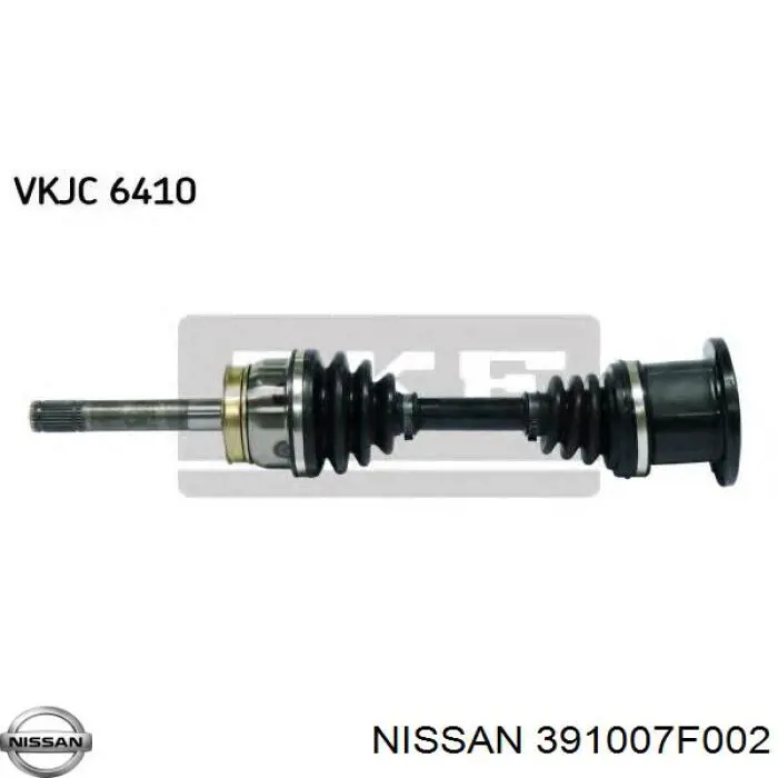 391007F002 Nissan/Infiniti Półoś napędowa przednia