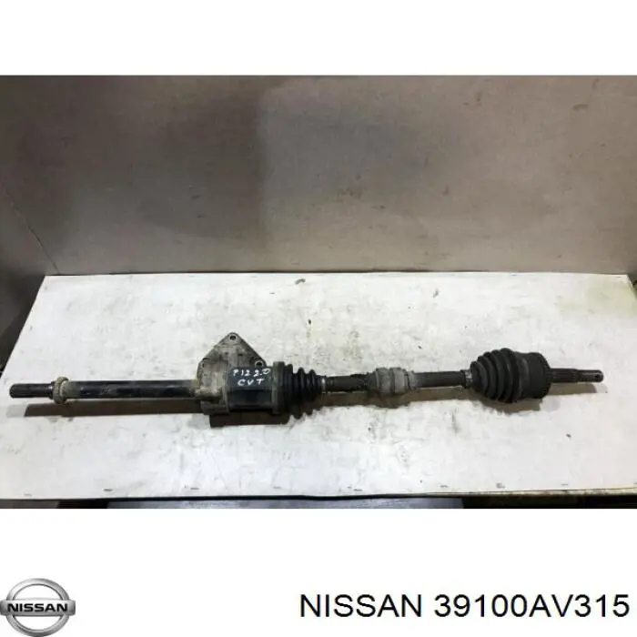 39100AV315 Nissan/Infiniti Półoś napędowa przednia prawa