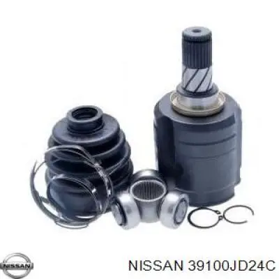 39100JD24C Nissan/Infiniti Półoś napędowa przednia prawa