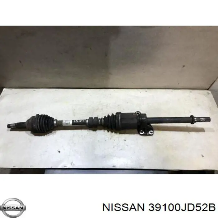 Do koszyka 39100JD52B Nissan/Infiniti Półoś napędowa przednia prawa