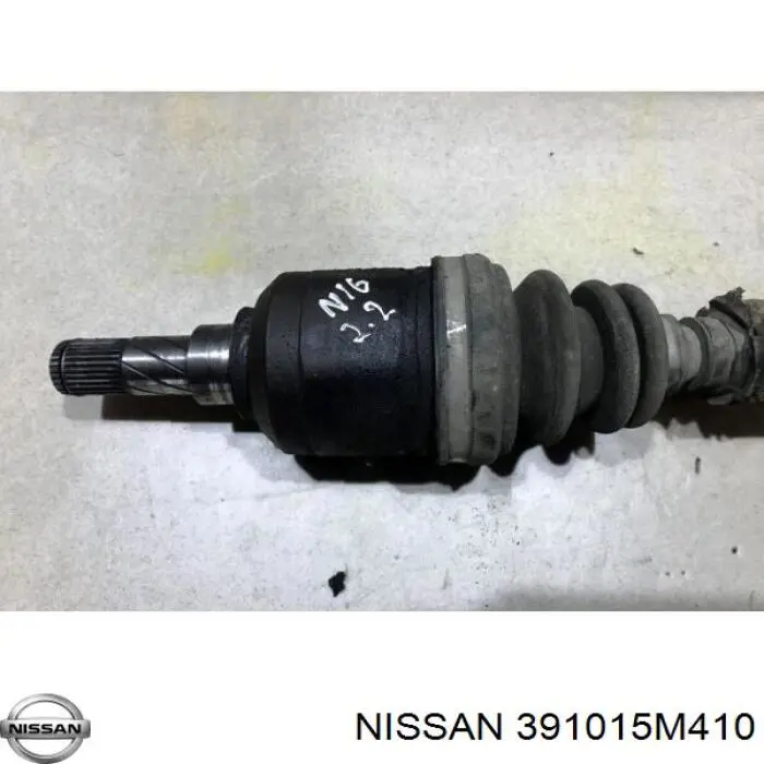 Półoś napędowa przednia lewa do Nissan Almera II N16