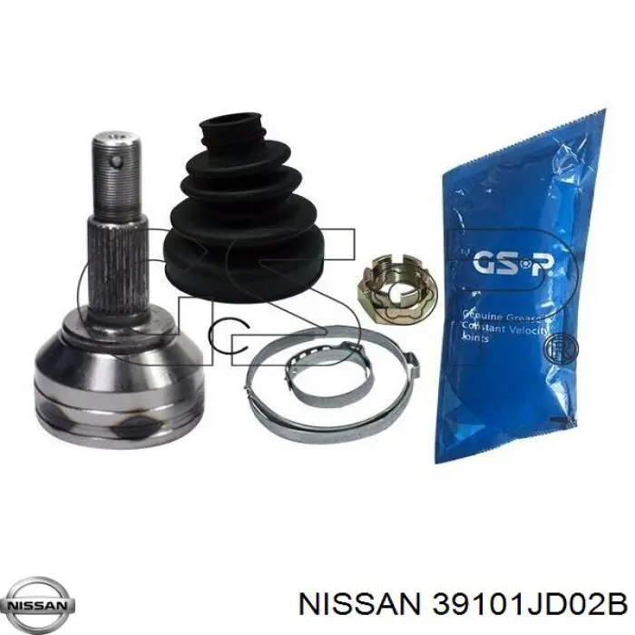 Półoś napędowa przednia lewa Nissan/Infiniti 39101JD02B cena, od 125,65 USD