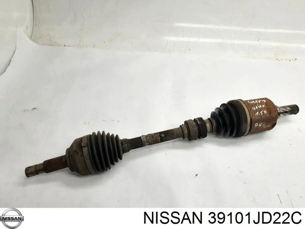 Do koszyka 39101JD22C Nissan/Infiniti Półoś napędowa przednia lewa