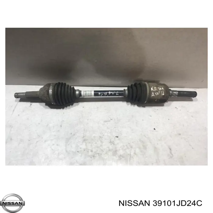 39101JD24C Nissan/Infiniti Półoś napędowa przednia lewa