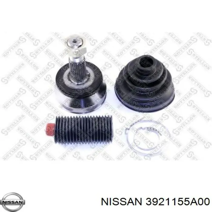 Do koszyka 3921155A00 Nissan/Infiniti Przegub homokinetyczny przedni zewnętrzny