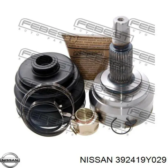 392419Y029 Nissan/Infiniti Osłona przegubu homokinetycznego półosi przedniej zewnętrzna