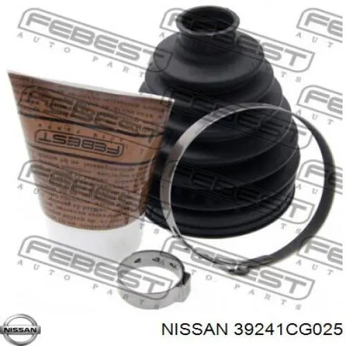 Osłona przegubu homokinetycznego półosi przedniej zewnętrzna Nissan/Infiniti 39241CG025 cena, od 31,29 USD