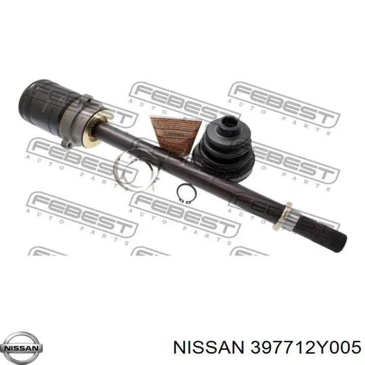 Do koszyka 397712Y005 Nissan/Infiniti Przegub homokinetyczny wewnętrzny przedni prawy