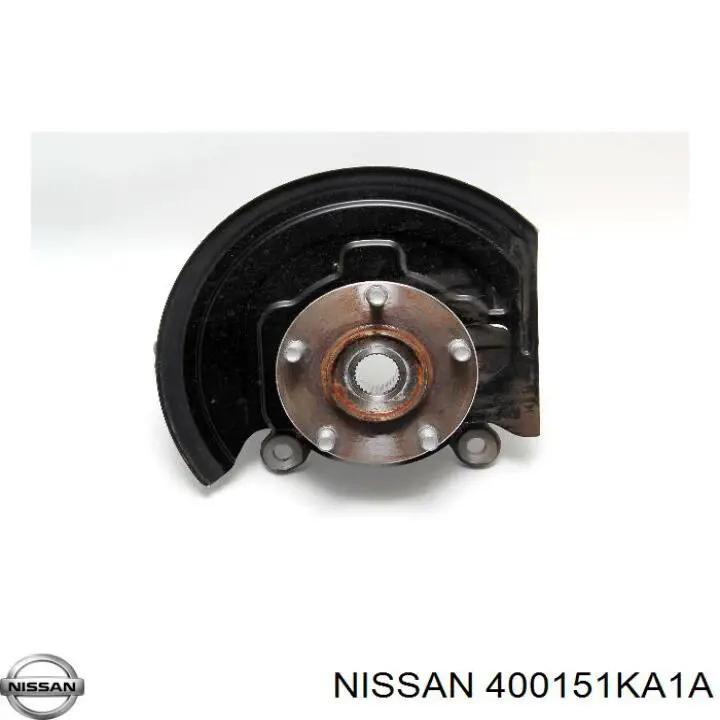 Czop (zwrotnica) przedni lewy Nissan/Infiniti 400151KA0A cena, od 71,79 USD
