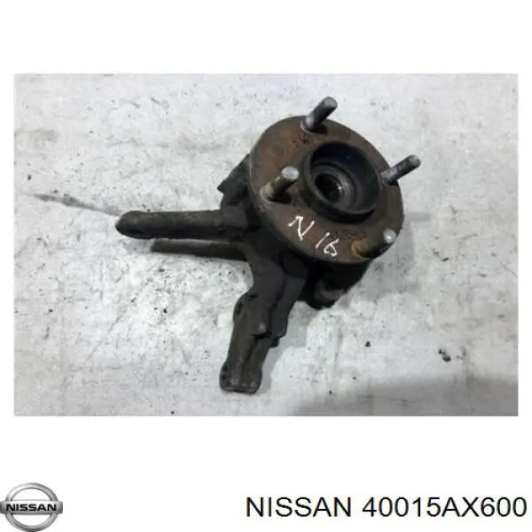 Czop (zwrotnica) przedni lewy Nissan/Infiniti 40015AX600 cena, od 69,81 USD
