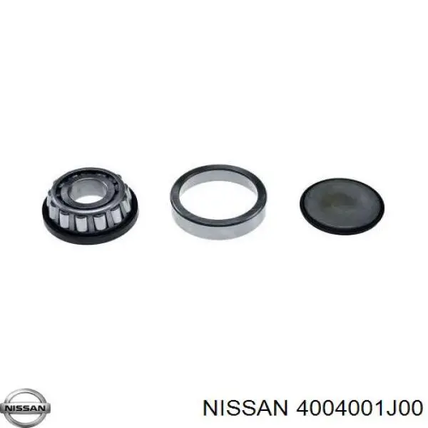 Do koszyka 4004001J00 Nissan/Infiniti Łożysko czopu przedniego