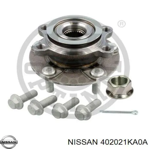 Do koszyka 402021KA0A Nissan/Infiniti Piasta przednia