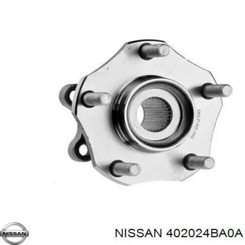 Do koszyka 402024BA0A Nissan/Infiniti Piasta przednia
