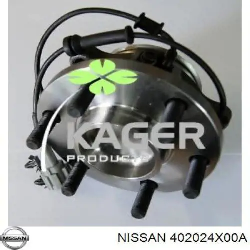 402024X00A Nissan/Infiniti Piasta przednia