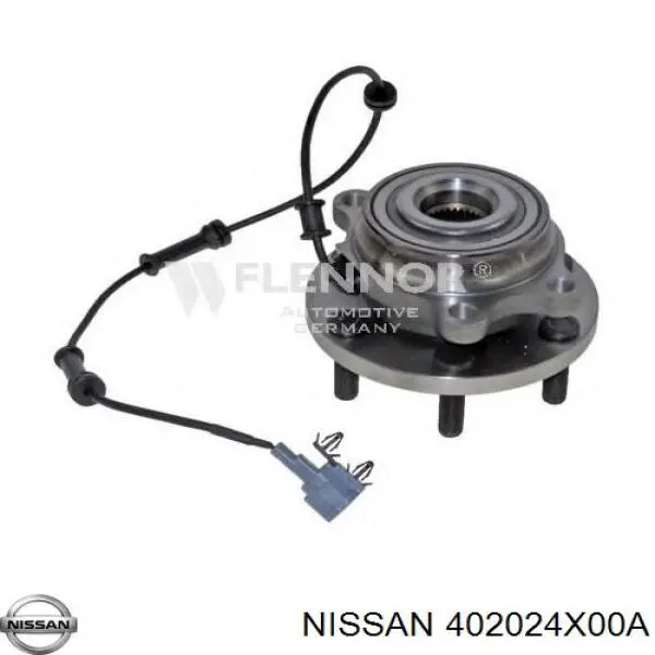 Do koszyka 402024X00A Nissan/Infiniti Piasta przednia