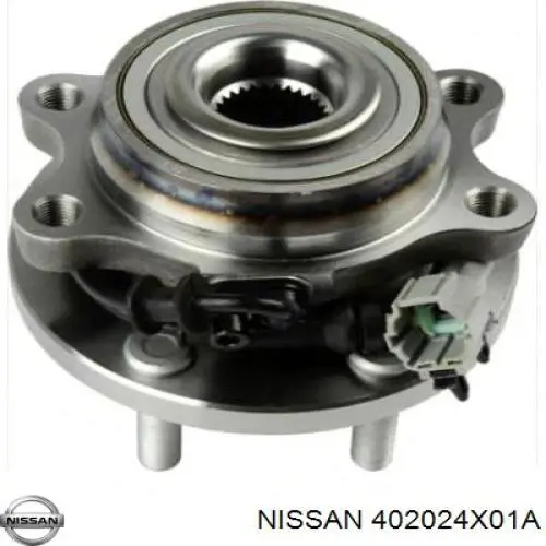 402024X01A Nissan/Infiniti Piasta przednia