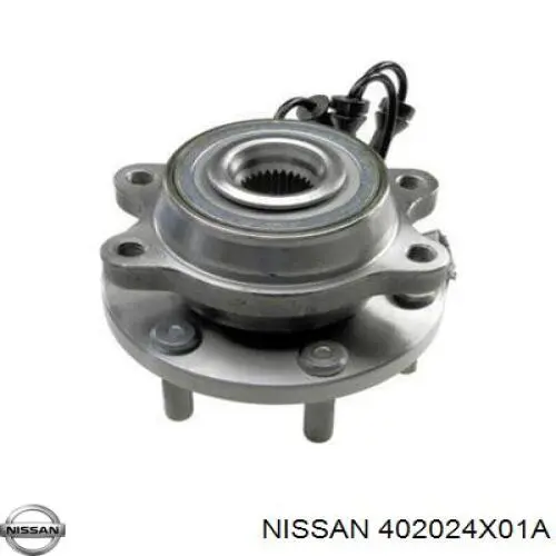 Do koszyka 402024X01A Nissan/Infiniti Piasta przednia