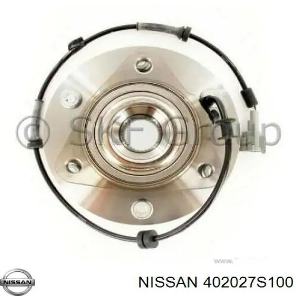 Piasta przednia 402027S100 Nissan/Infiniti