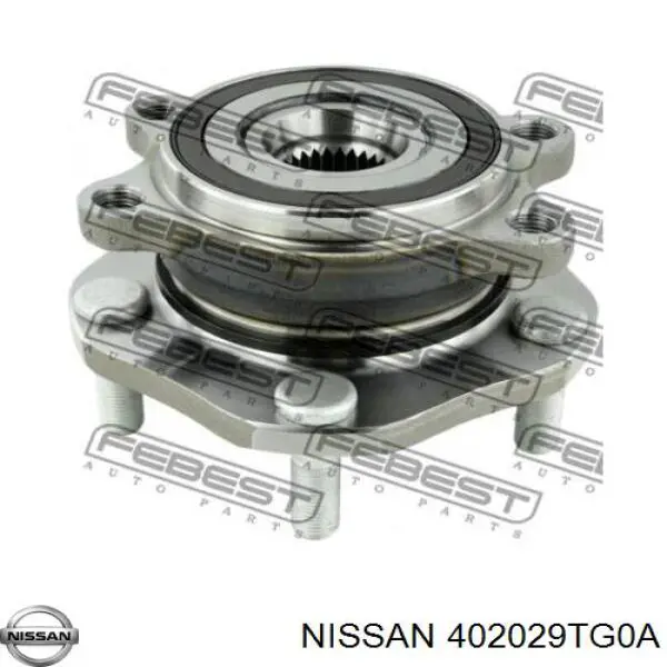 Piasta przednia Nissan/Infiniti 402029TG0A cena, od 68,78 USD
