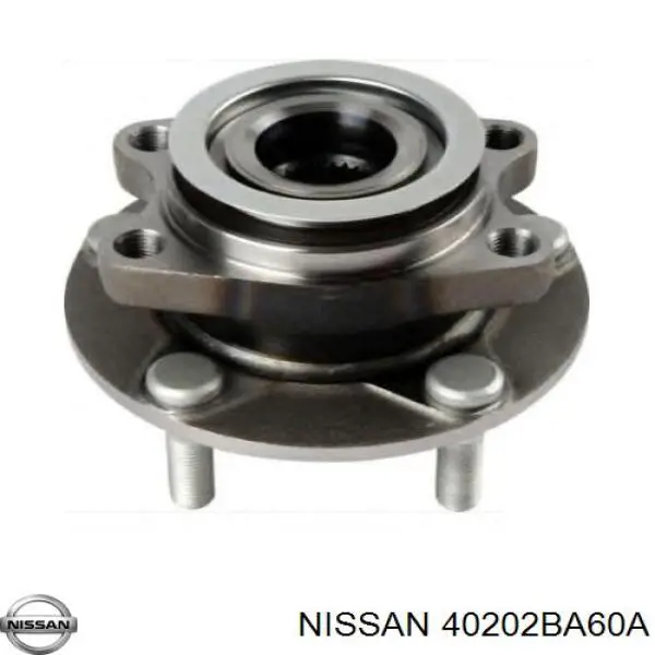 40202BA60A Nissan/Infiniti Piasta przednia