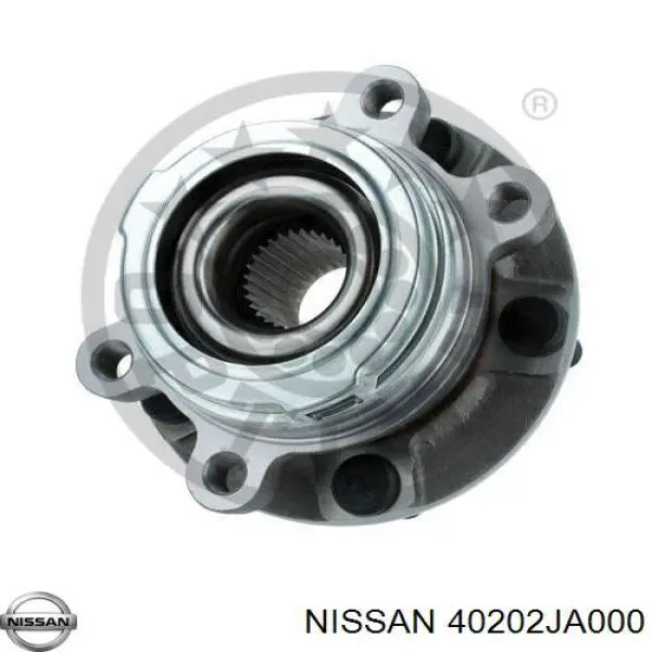 Piasta przednia 40202JA000 Nissan/Infiniti