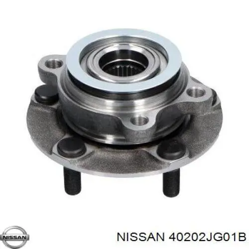 Piasta przednia Nissan/Infiniti 40202JG01B cena, od 70,50 USD
