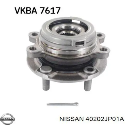 Piasta przednia Nissan/Infiniti 40202JP01A cena, od 87,72 USD