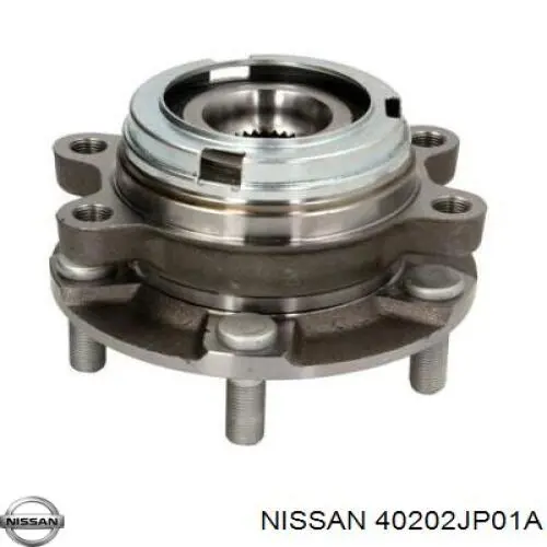 Do koszyka 40202JP01A Nissan/Infiniti Piasta przednia