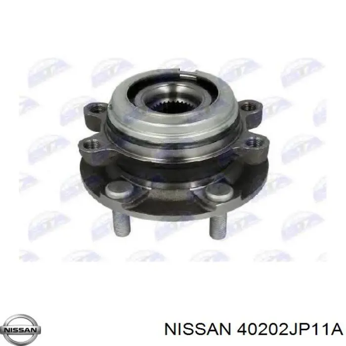 Piasta przednia Nissan/Infiniti 40202JP11A cena, od 74,59 USD