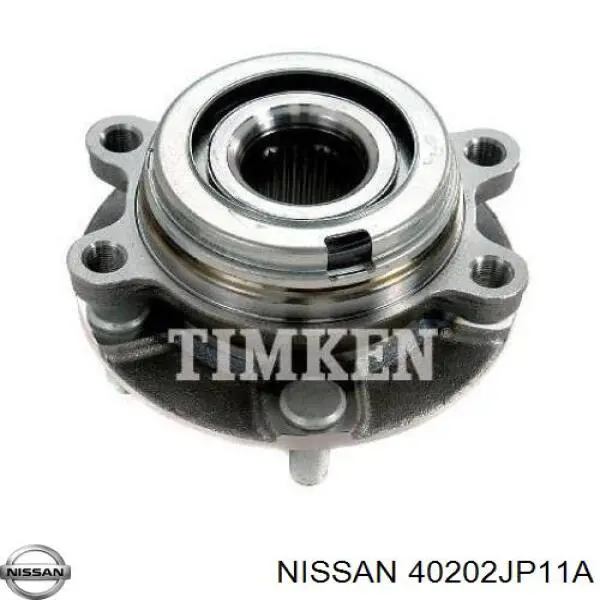 Do koszyka 40202JP11A Nissan/Infiniti Piasta przednia
