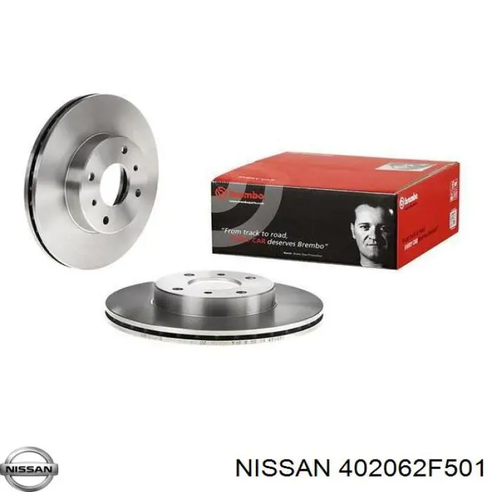 Do koszyka 402062F501 Nissan/Infiniti Tarcza hamulcowa przednia