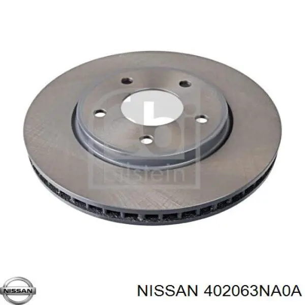 402063NA0A Nissan/Infiniti Tarcza hamulcowa przednia
