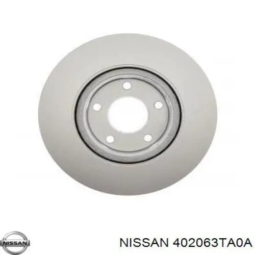 Tarcza hamulcowa przednia do Nissan Altima L33 