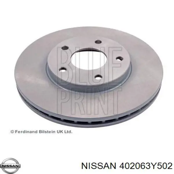 402063Y502 Nissan/Infiniti Tarcza hamulcowa przednia