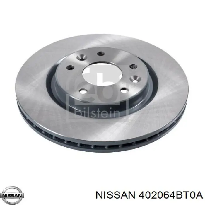 402064BT0A Nissan/Infiniti Tarcza hamulcowa przednia