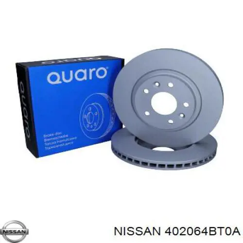 Tarcza hamulcowa przednia Nissan/Infiniti 402064BT0A cena, od 56,96 USD