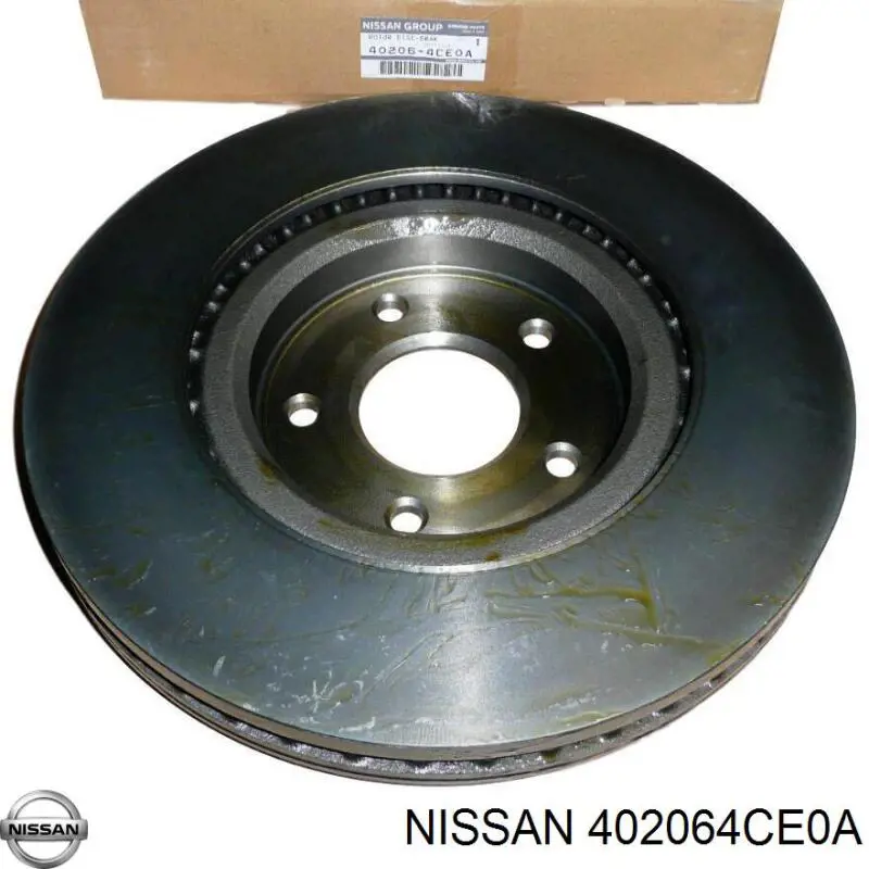 402064CE0A Nissan/Infiniti Tarcza hamulcowa przednia