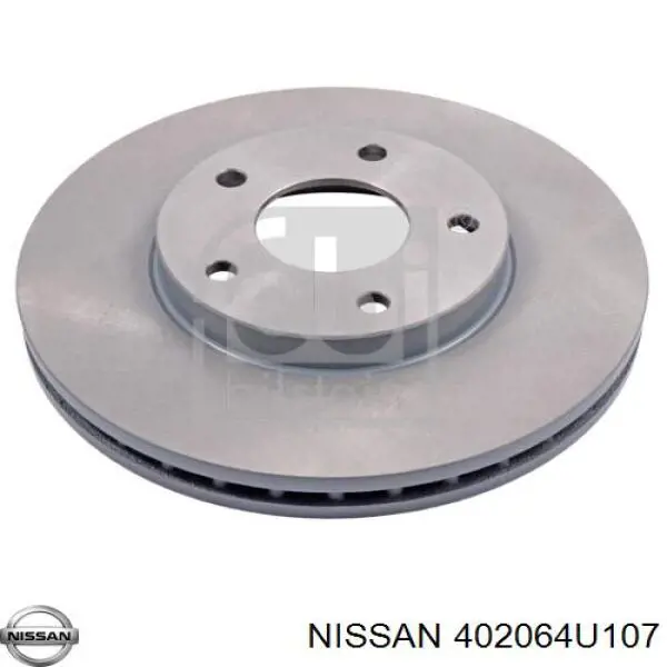 402064U107 Nissan/Infiniti Tarcza hamulcowa przednia