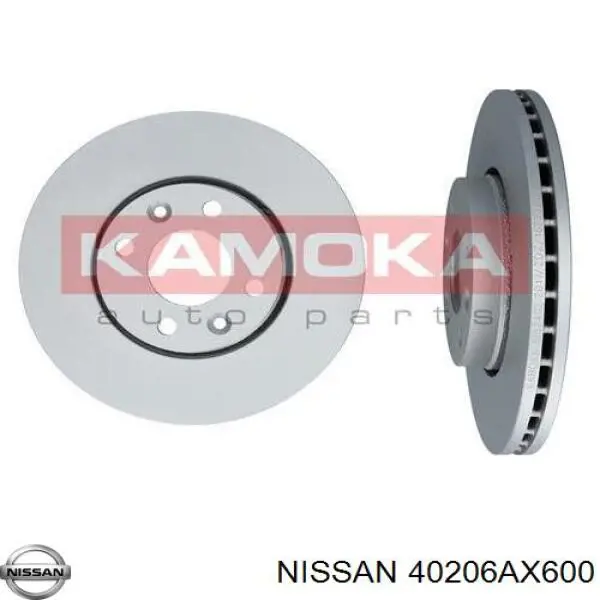 Tarcza hamulcowa przednia Nissan/Infiniti 40206AX600 cena, od 64,38 USD